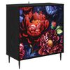 vidaXL Bufet KIEL Stejar Negru 69 x 33 x 76 cm Lemn prelucrat