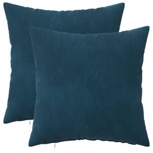 vidaXL Husă pentru pernă 2 pcs HEERLEN albastru 30 x 30 cm Catifea