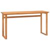 vidaXL Birou ,120x45x75 cm, lemn masiv de tec