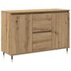 vidaXL Bufet Stejar Artizanal 101,5 x 35 x 70 cm Lemn prelucrat