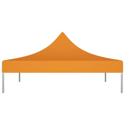 vidaXL Acoperiș pentru cort de petrecere, portocaliu, 3x3 m, 270 g/m²
