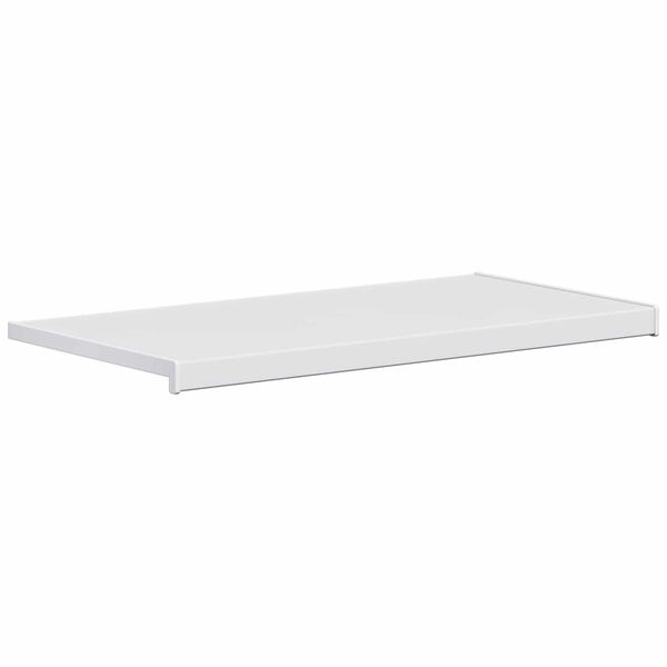 vidaXL Prag de fereastră Alb 60 x 45 x 4,5 cm PVC