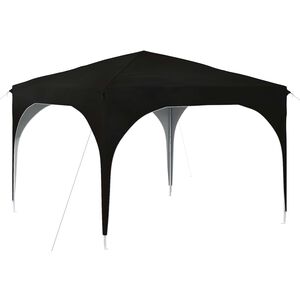 vidaXL Cort de Petrecere Pop-up 290 x 290 x 245 cm Negru