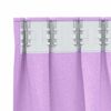 vidaXL Perdele Opaque cu Inel 2 pcs Violet 245 x 140 cm Poliester