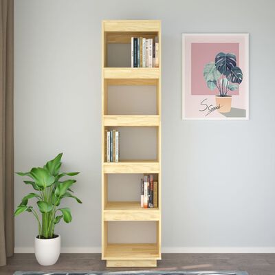 vidaXL Bibliotecă/Separator cameră, 40x35x167 cm, lemn masiv de pin