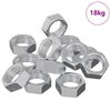 vidaXL Piuliță hexagonală 23377 buc. Argintiu Metal