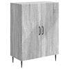 vidaXL Bufet Sonoma gri 66 x 34,5 x 89,5 cm Lemn prelucrat