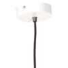 vidaXL Lampă suspendată, 25 W, alb, rotund, 28,5 cm, E27