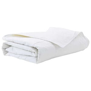 vidaXL Pilotă de vară 155 x 220 cm Vară Pene Alb Respirabil