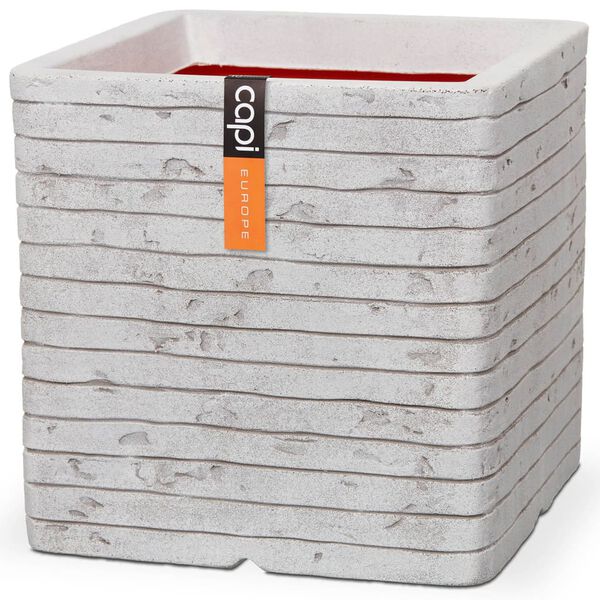 Capi Jardinieră Nature Row, ivoar, 40x40 cm, pătrat, KRWI903