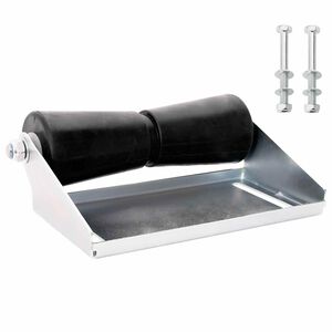 vidaXL Rolă pentru remorcă de barcă cu suport 30,5 cm Oțel Galvanizat