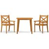 vidaXL Set mobilier de grădină, 3 piese, lemn masiv de acacia