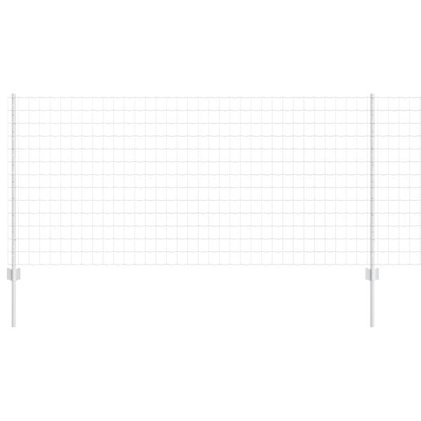 vidaXL Gard cu St&acirc;lp Argintiu 1 x 25 m Oțel