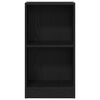 vidaXL Bibliotecă Stejar negru 40x24x76 cm Lemn prelucrat