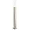 vidaXL St&acirc;lp luminos 80 cm oțel inoxidabil IP44