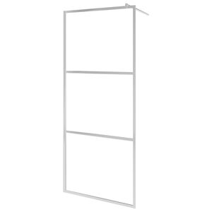 vidaXL Paravan de duș walk-in, 80 x 195 cm, sticlă ESG semi-mată