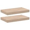 vidaXL Rafturi plutitoare, 2 buc., 40x23,5x4 cm, lemn prelucrat