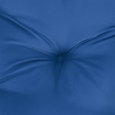 vidaXL Perne de scaun, 2 buc., albastru, 50x50x7 cm, material textil