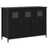 vidaXL Bufet Stejar Negru 100 x 35 x 70 cm Lemn prelucrat