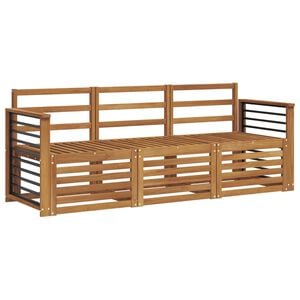 vidaXL Seturi de canapele 3 buc. Lemn Solid de Acacia