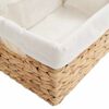 vidaXL Coșuri de depozitare 3 pcs natural 40 x 30 x 18 cm