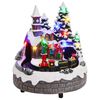 vidaXL Decor de Crăciun pentru masă 16 x 16 x 19 cm Rășină Multicolour