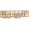 vidaXL Set de canapele de exterior 8 pcs Alb 59 x 59 x 37 cm