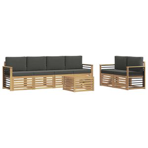 vidaXL Set de canapele de exterior 7 buc.