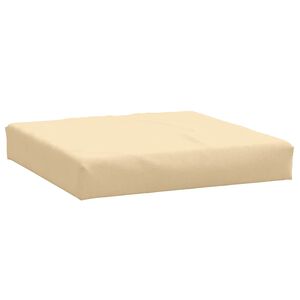 vidaXL Pernă de paleți, melanj bej, 60x60x9,5 cm, material textil
