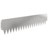 vidaXL Margine pentru gazon 30 buc. 103 x 25 cm metal Argintiu