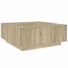 vidaXL Măsuță de cafea stejar sonoma 100x100x40 cm lemn prelucrat