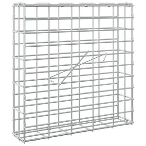 vidaXL Gabion cu Fir de 5 mm și Plasă de 5x10 cm 50x10x50 cm