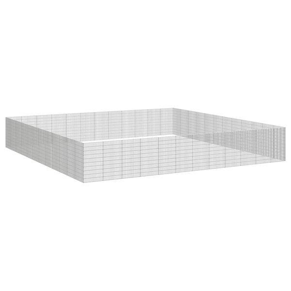 vidaXL Adăpost pentru animale cu 48 panouri, 54x100cm, fier galvanizat