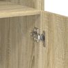 vidaXL Dulap de depozitare, stejar sonoma, 70x42,5x225, lemn prelucrat