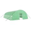 vidaXL Seră cu cadru din oțel, verde, 60 m&sup2;, 10x6x2,85 m