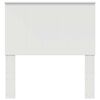 vidaXL Tăblie cap cu headboard Alb 90 cm Lemn compozit
