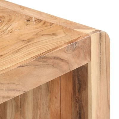 vidaXL Bancă, 110x38x46 cm, lemn masiv de acacia