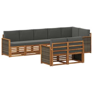 vidaXL Seturi de canapele Lemn Solid de Acacia