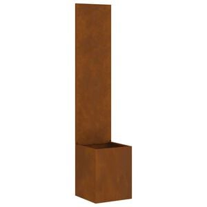 vidaXL Ecran de intimitate pentru grădină Traforaj Ruginit 32 x 150 cm