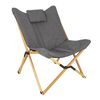 Bo-Camp Scaun de relaxare Wembley, gri, L