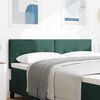 vidaXL Tăblie cap cu headboard Verde închis 160 cm Piele artificială