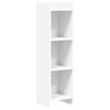 vidaXL Bibliotecă Alb 30 x 30 x 111 cm Lemn prelucrat