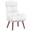 vidaXL fotoliu Alb 69 x 74 x 93 cm Piele artificiala