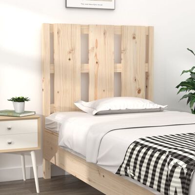 vidaXL Tăblie de pat, 80,5x4x100 cm, lemn masiv de pin