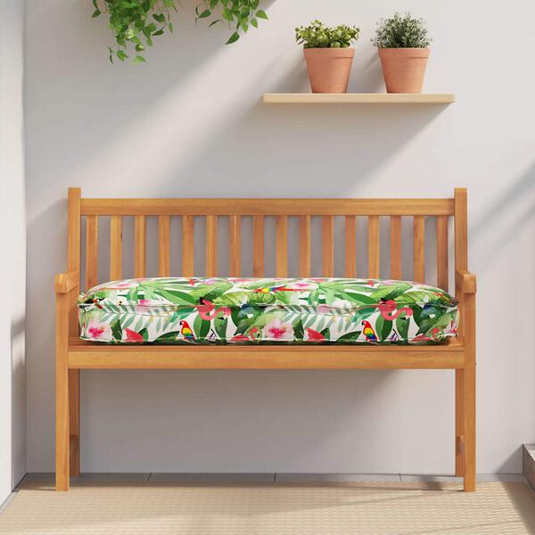 vidaXL Pernă Floral Multicolour 120 x 50 x 12 cm Material Oxford