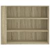 vidaXL Dulap de perete, stejar sonoma, 75x35x60 cm, lemn prelucrat