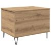 vidaXL Masă de cafea Stejar Artizanal 60 x 44,5 x 45 cm Lemn prelucrat