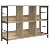vidaXL Raft pentru cărți 6 niveluri 102 x 32 x 72,5 cm Lemn prelucrat