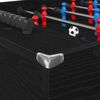 vidaXL Masă de Foosball Stejar Negru 125 x 60,5 x 80 cm Lemn compozit