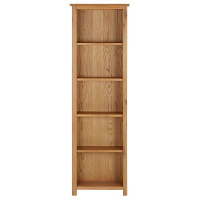 vidaXL Bibliotecă 52x22,5x170 cm lemn masiv de stejar